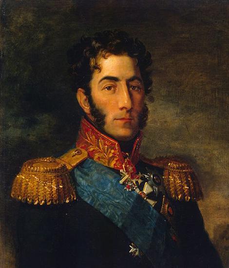George Dawe Portrait of General Pyotr Bagration Sweden oil painting art